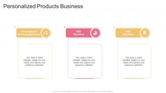 Personalized Products Business In Powerpoint And Google Slides Cpb