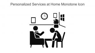 Personalized Services At Home Monotone Icon In Powerpoint Pptx Png And Editable Eps Format