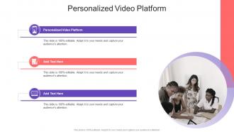 Personalized Video Platform In Powerpoint And Google Slides Cpb