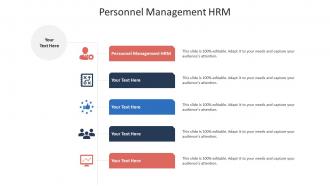 Personnel management hrm ppt powerpoint presentation gallery inspiration cpb