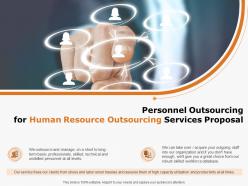 Personnel outsourcing for human resource outsourcing services proposal ppt powerpoint presentation show