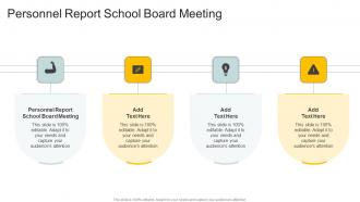 Personnel Report School Board Meeting In Powerpoint And Google Slides Cpb
