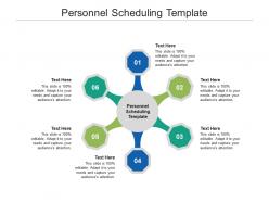 Personnel scheduling template ppt powerpoint presentation ideas icon cpb