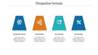 Perspective formula ppt powerpoint presentation visual aids styles cpb