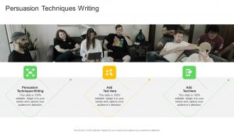 Persuasion Techniques Writing In Powerpoint And Google Slides Cpb