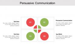 Persuasive communication ppt powerpoint presentation pictures background image cpb