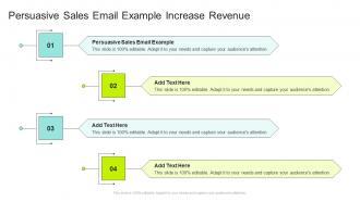 Persuasive Sales Email Example Increase Revenue In Powerpoint And Google Slides Cpb