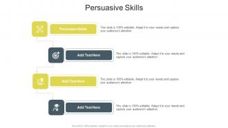 Persuasive Skills Advice Writers Job In Powerpoint And Google Slides Cpb