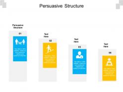 Persuasive structure ppt powerpoint presentation portfolio tips cpb