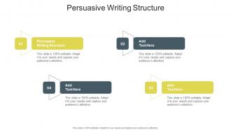 Persuasive Writing Structure Advice Writers Job In Powerpoint And Google Slides Cpb