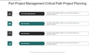 Pert Project Management Critical Path Project Planning In Powerpoint And Google Slides Cpb