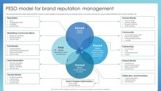 PESO Model For Brand Reputation Management Successful Brand Administration