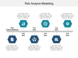 Pest analysis marketing ppt powerpoint presentation icon model cpb