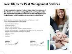 Pest management services proposal powerpoint presentation slides