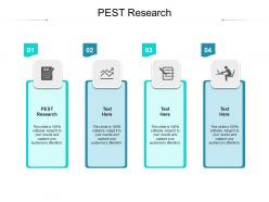 Pest research ppt powerpoint presentation outline ideas cpb