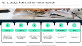PESTEL Analysis Framework For Market Key Steps Involved In Global Product Expansion