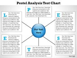 pestel analysis simple concept with text boxes test chart powerpoint diagram templates graphics 712