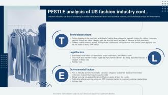 Pestle Analysis Of Us Fashion Industry Market Penetration Strategy For Textile And Garments Business