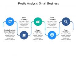 Pestle analysis small business ppt powerpoint presentation templates cpb