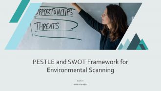 PESTLE And SWOT Framework For Environmental Scanning PPT Graphics AT PESTLE And SWOT Framework For Environmental Scanning PPT Graphics AT