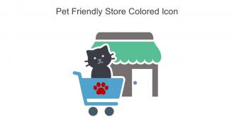 Pet Friendly Store Colored Icon In Powerpoint Pptx Png And Editable Eps Format