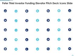 Peter thiel investor funding elevator pitch deck ppt template