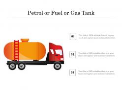 Petrol Or Fuel Or Gas Tank