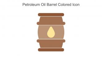 Petroleum Oil Barrel Colored Icon In Powerpoint Pptx Png And Editable Eps Format