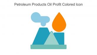Petroleum Products Oil Profit Colored Icon In Powerpoint Pptx Png And Editable Eps Format