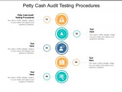 Petty cash audit testing procedures ppt powerpoint presentation outline cpb