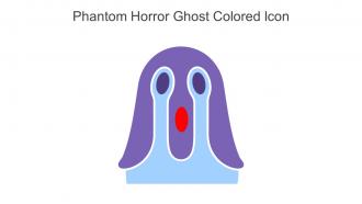 Phantom Horror Ghost Colored Icon In Powerpoint Pptx Png And Editable Eps Format
