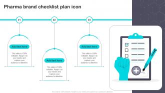 Pharma Brand Checklist Plan Icon