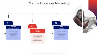 Pharma Influencer Marketing In Powerpoint And Google Slides Cpb