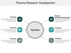 Pharma research development ppt powerpoint presentation show outline cpb