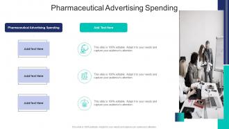 Pharmaceutical Advertising Spending In Powerpoint And Google Slides Cpb