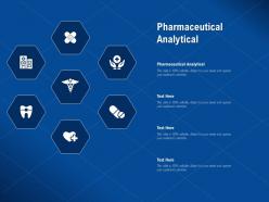 Pharmaceutical analytical ppt powerpoint presentation inspiration slideshow