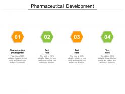 Pharmaceutical development ppt powerpoint presentation inspiration guide cpb