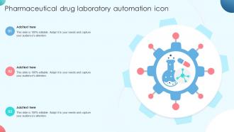 Pharmaceutical Drug Laboratory Automation Icon