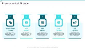 Pharmaceutical Finance In Powerpoint And Google Slides Cpb