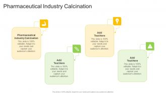 Pharmaceutical Industry Calcination In Powerpoint And Google Slides Cpb
