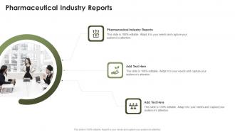 Pharmaceutical Industry Reports In Powerpoint And Google Slides Cpb