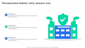 Pharmaceutical Industry Safety Measures Icon
