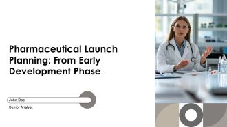 Pharmaceutical Launch Planning From Early Development Phase PPT Graphics AT