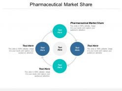 Pharmaceutical market share ppt powerpoint presentation styles deck cpb