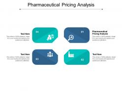 Pharmaceutical pricing analysis ppt powerpoint presentation infographic template cpb