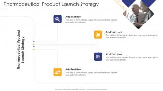 Pharmaceutical Product Launch Strategy In Powerpoint And Google Slides Cpb