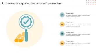 Pharmaceutical Quality Assurance And Control Icon