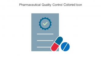 Pharmaceutical Quality Control Colored Icon In Powerpoint Pptx Png And Editable Eps Format