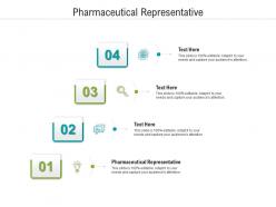 Pharmaceutical representative ppt powerpoint presentation portfolio background cpb