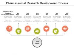 Pharmaceutical research development process ppt styles example introduction cpb